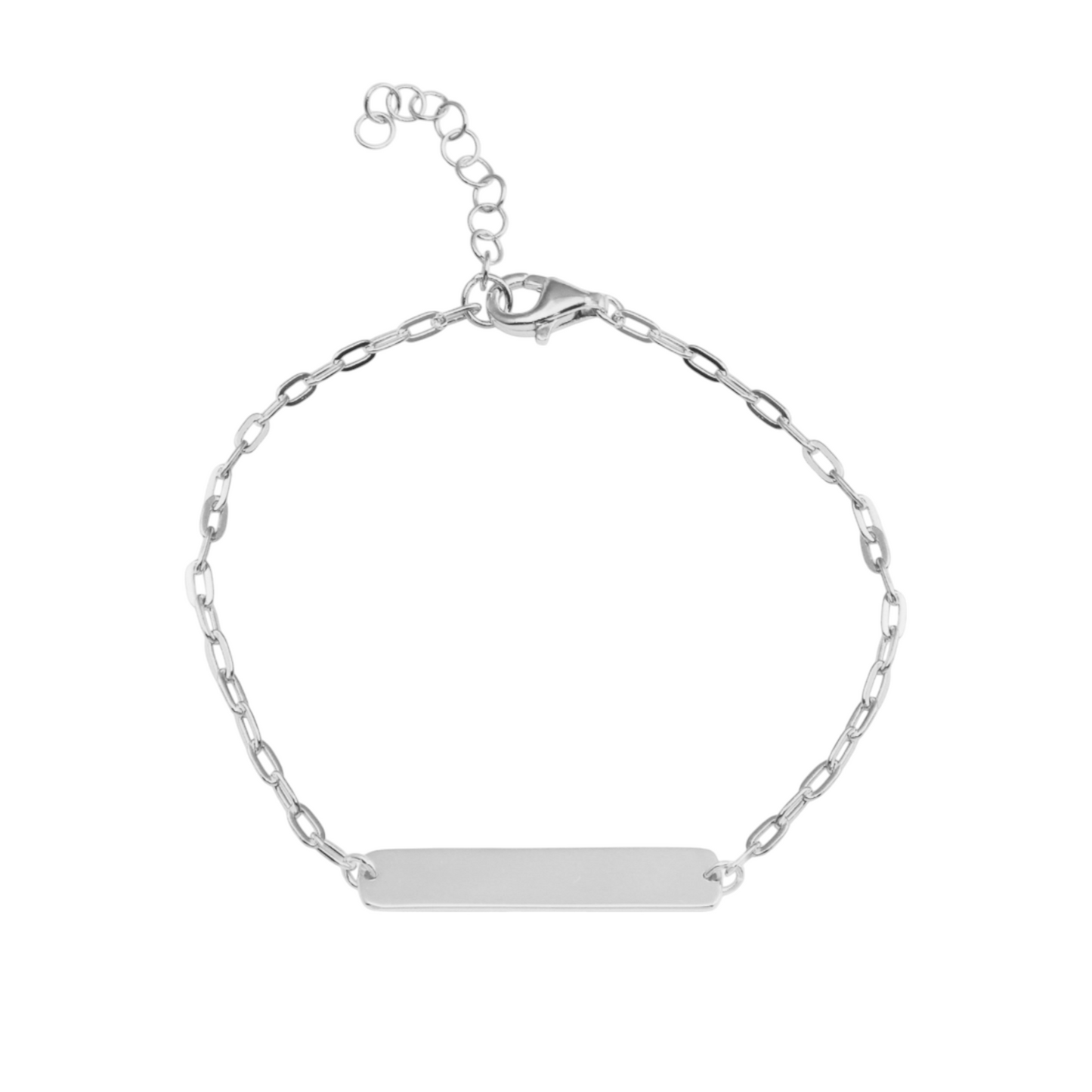 Pulsera eslabones y placa 26 mm grabable