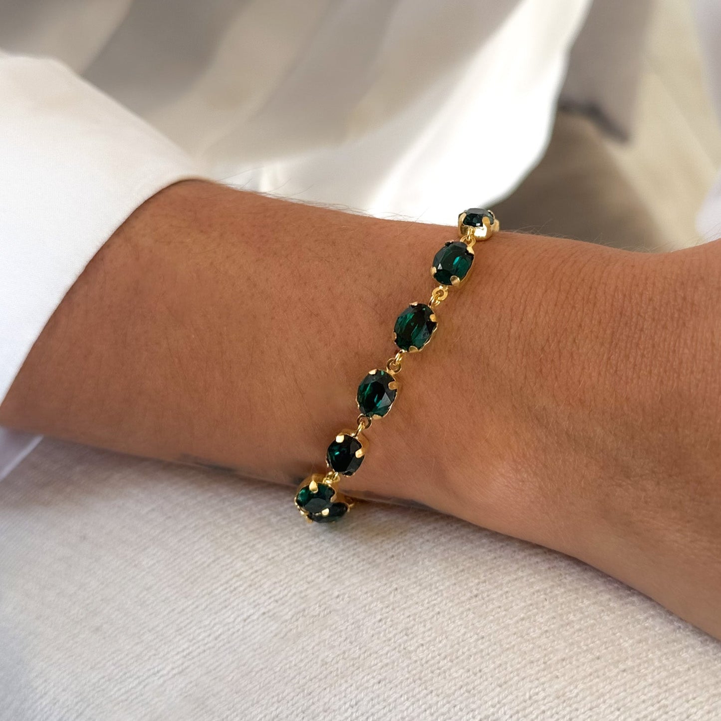 Pulsera Tamtur Esmeralda Nocturna