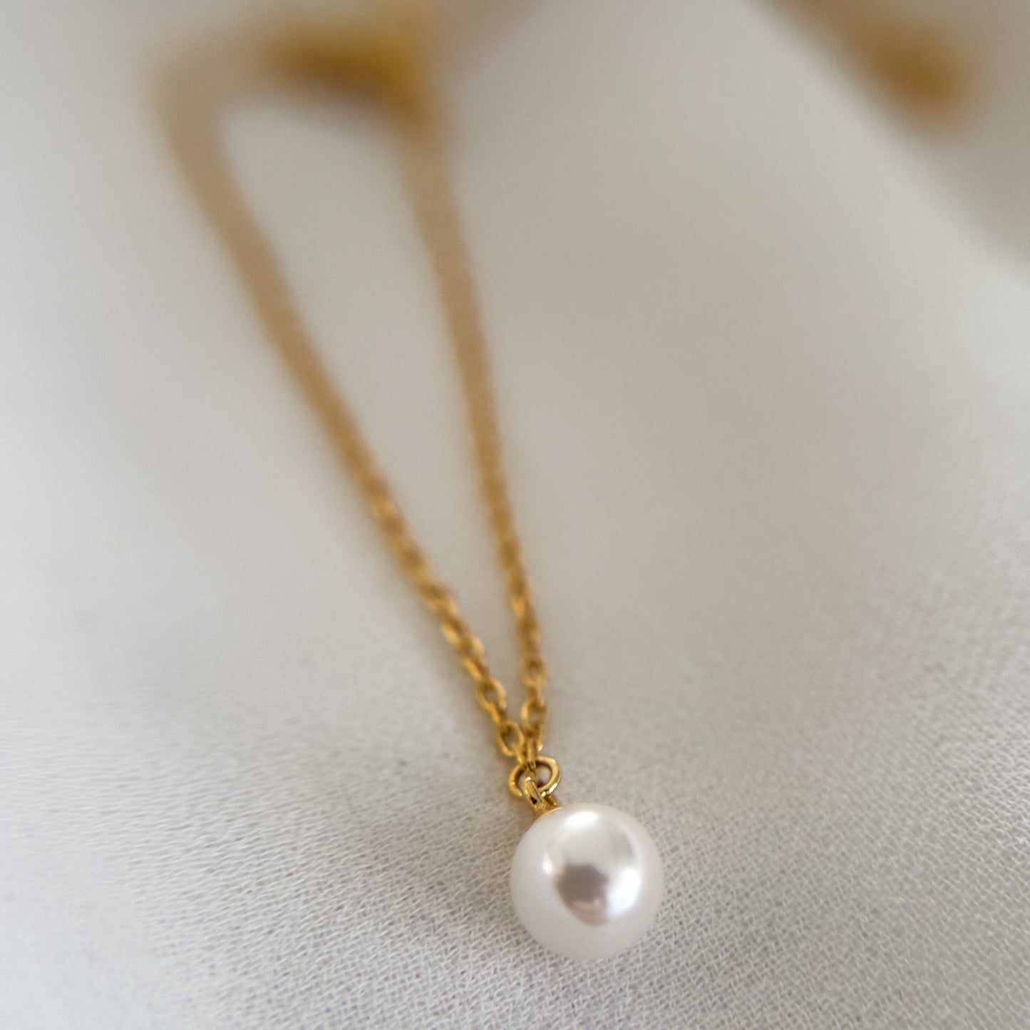 Collar Perla Simple