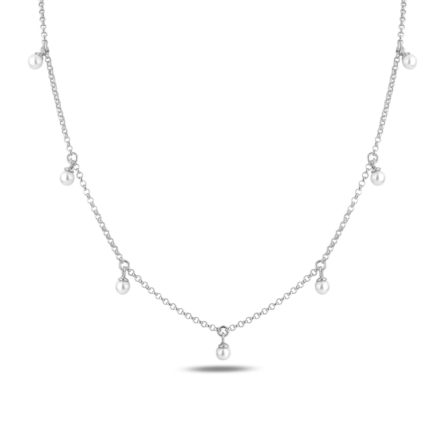 Collar Perlas Silver