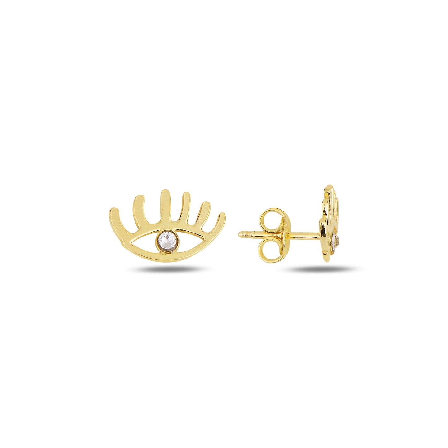 Aros Ojo Protector Gold