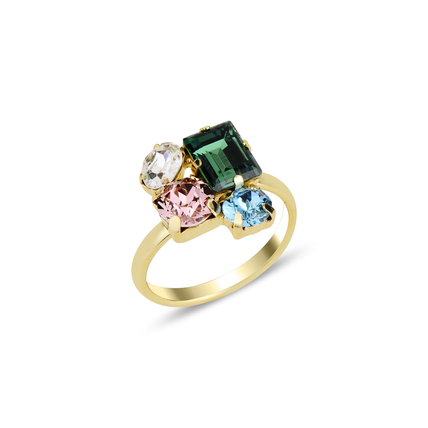 Anillo Salacia Cristales del mar