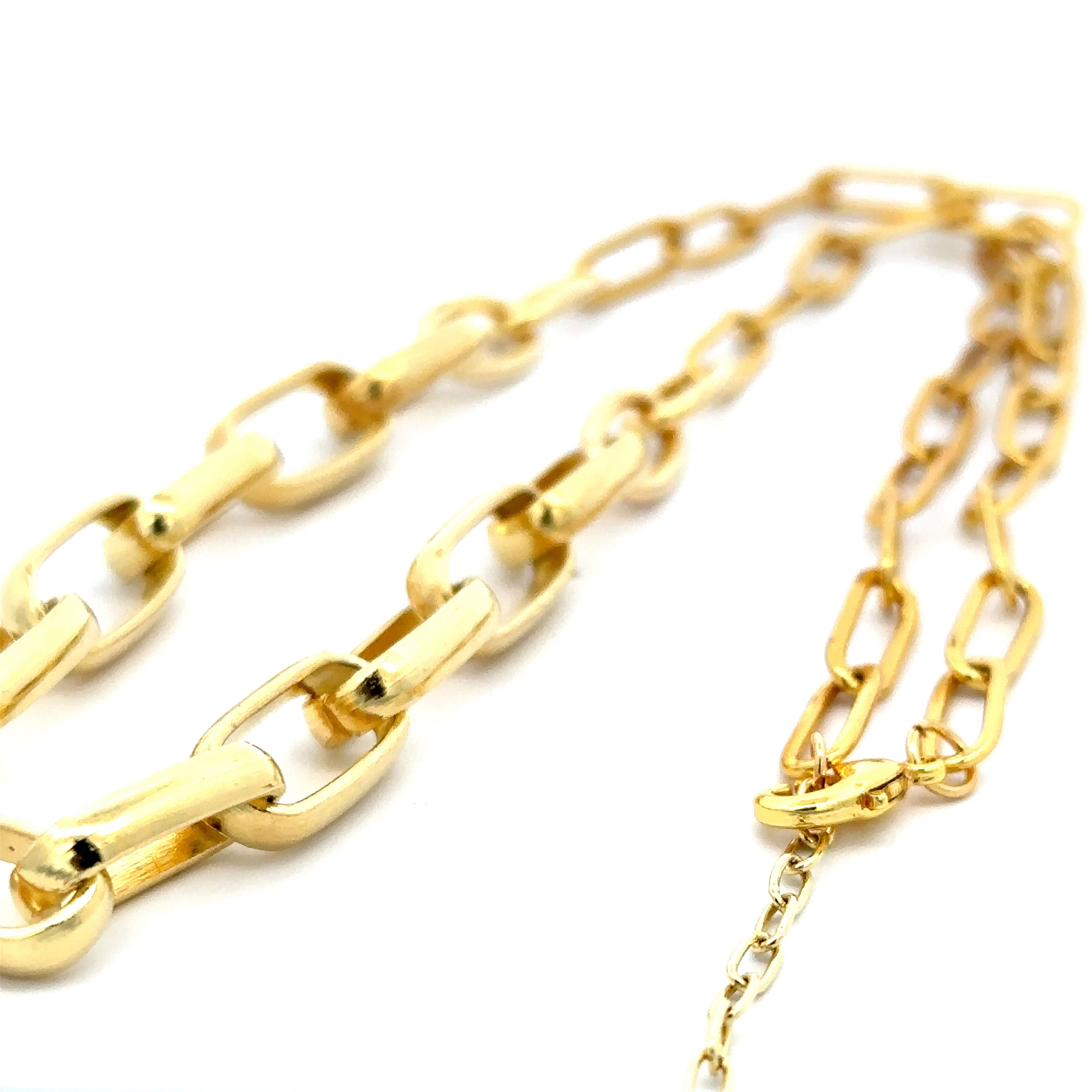 Collar eslabones clip medianos y grandes