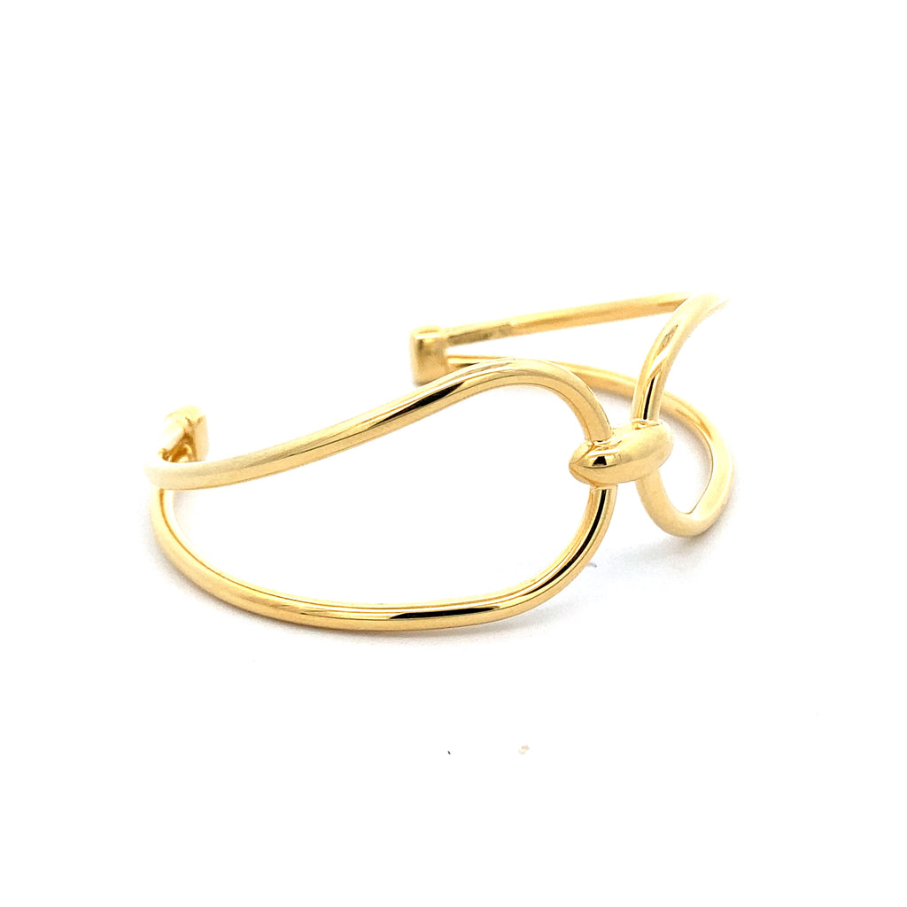 Esclava bañada en oro doble