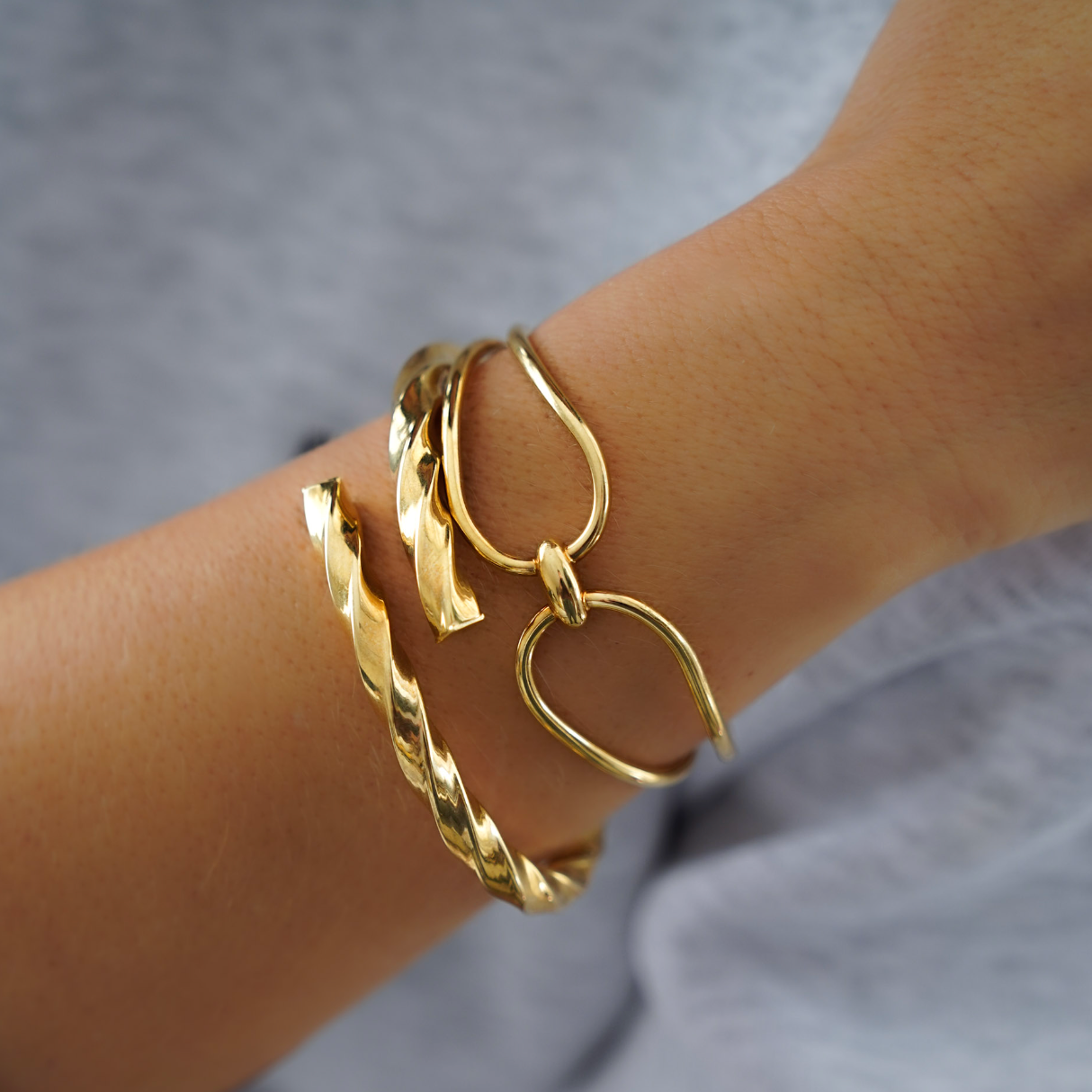 Esclava Espiral gold