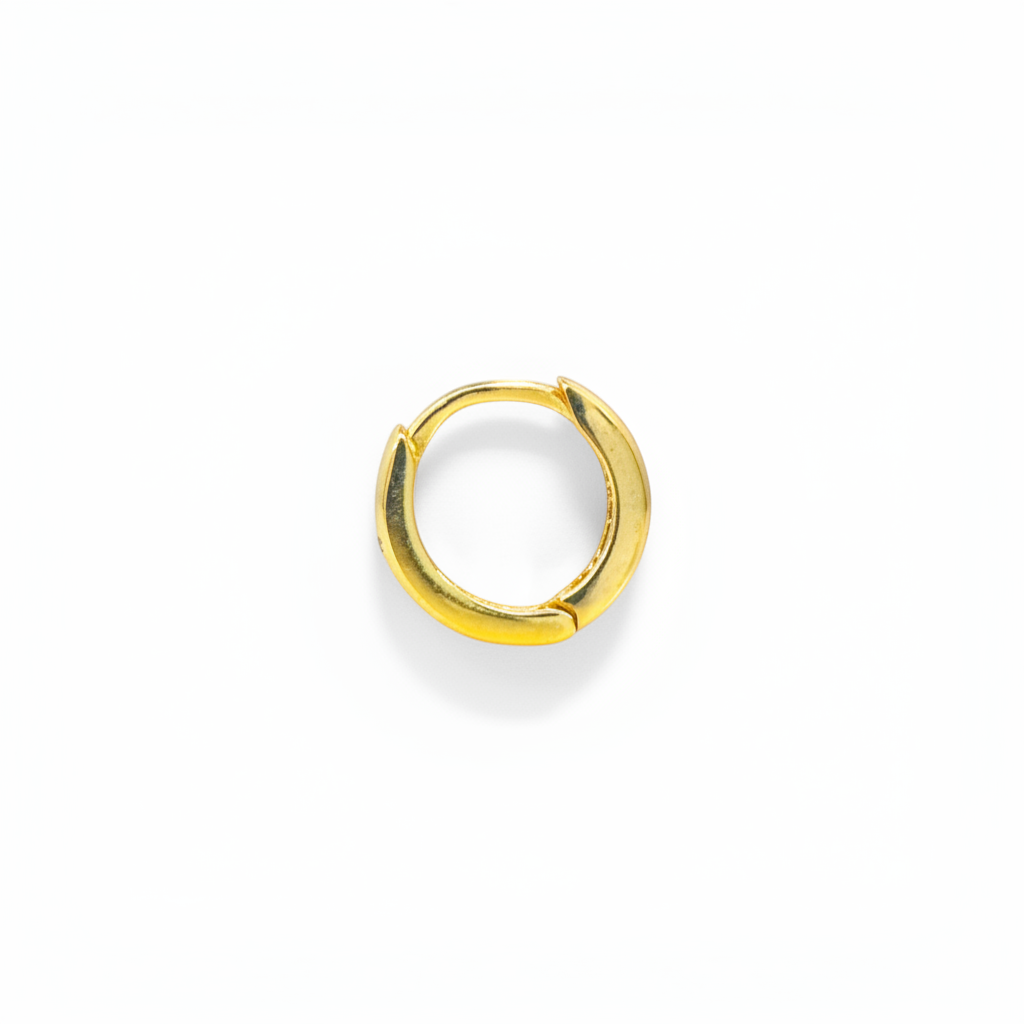 Aro argolla 2do piercing 10 mm dorado