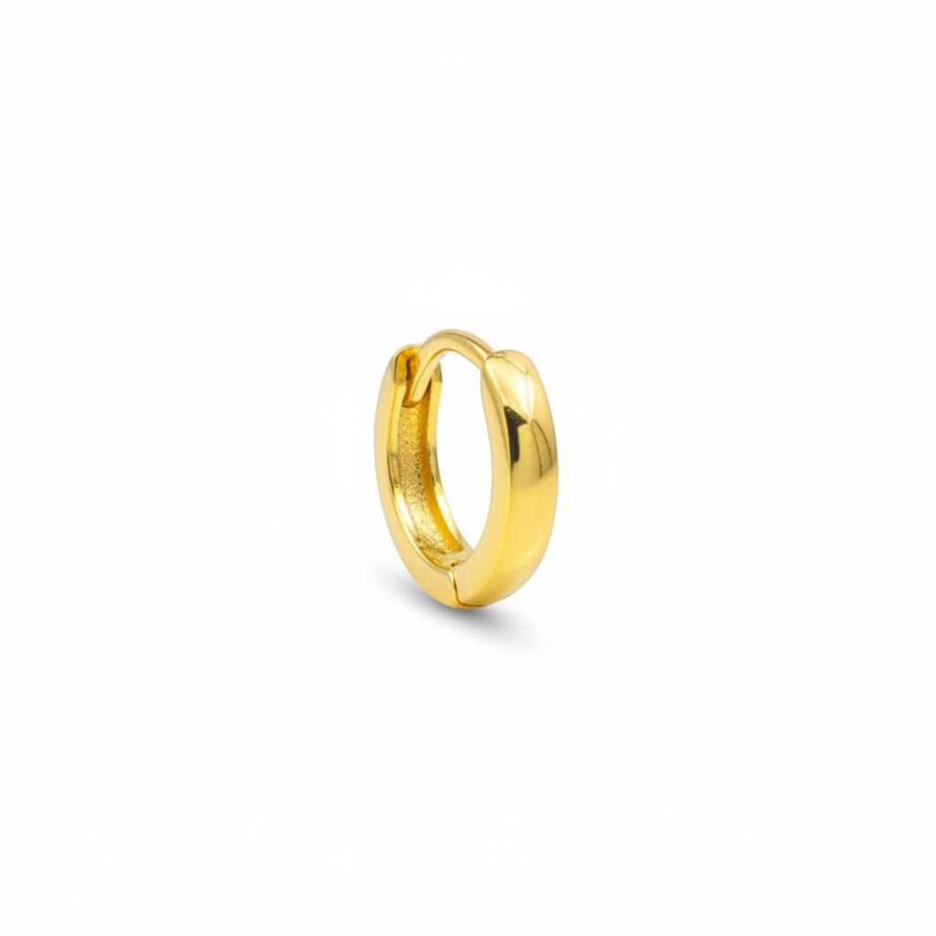 Aro argolla 2do piercing 10 mm dorado