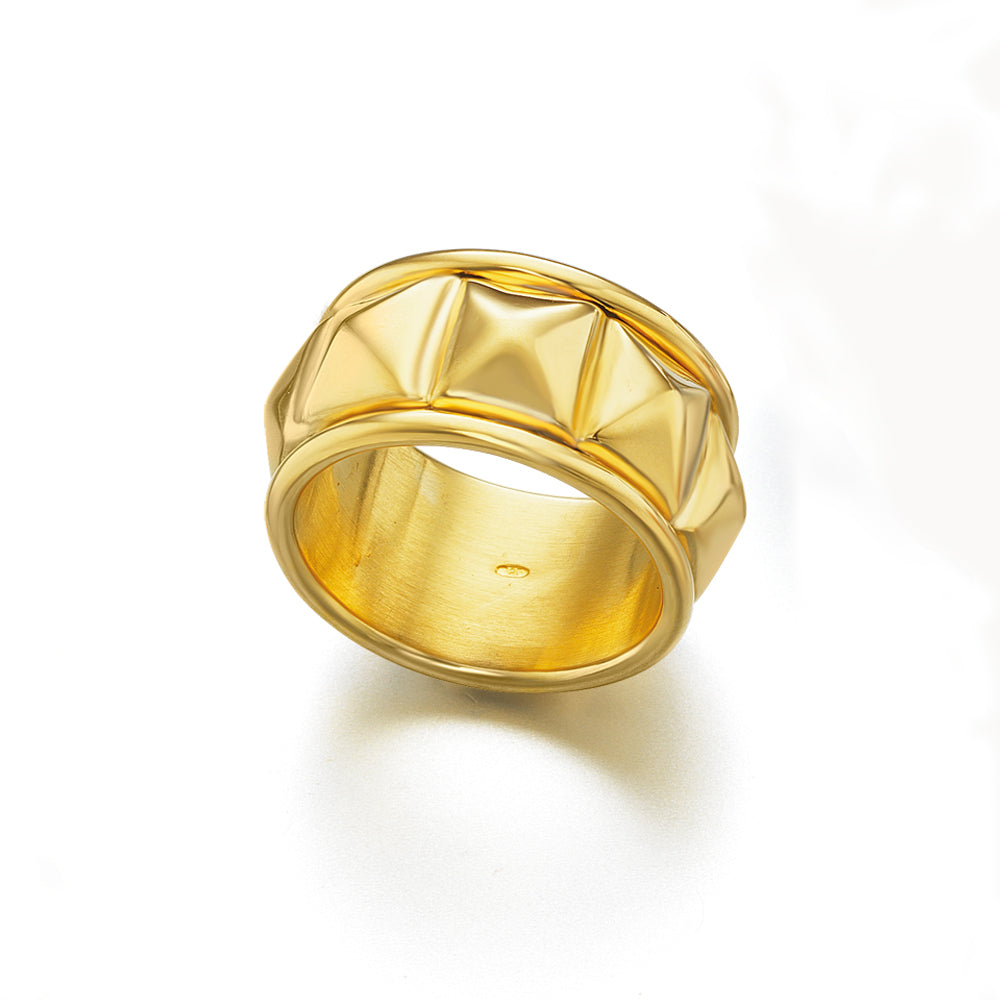 Anillo Tachuelas Dorado