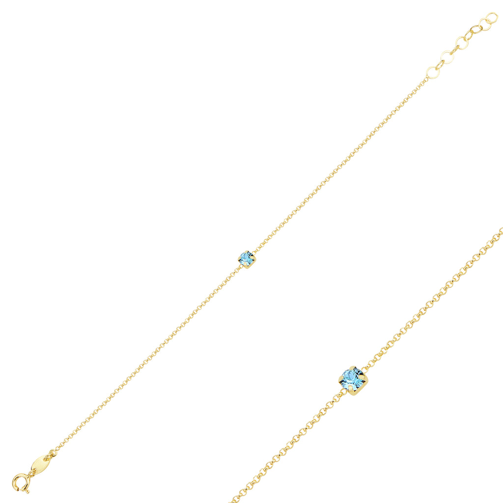 Pulsera Mini Solitario Vulcano