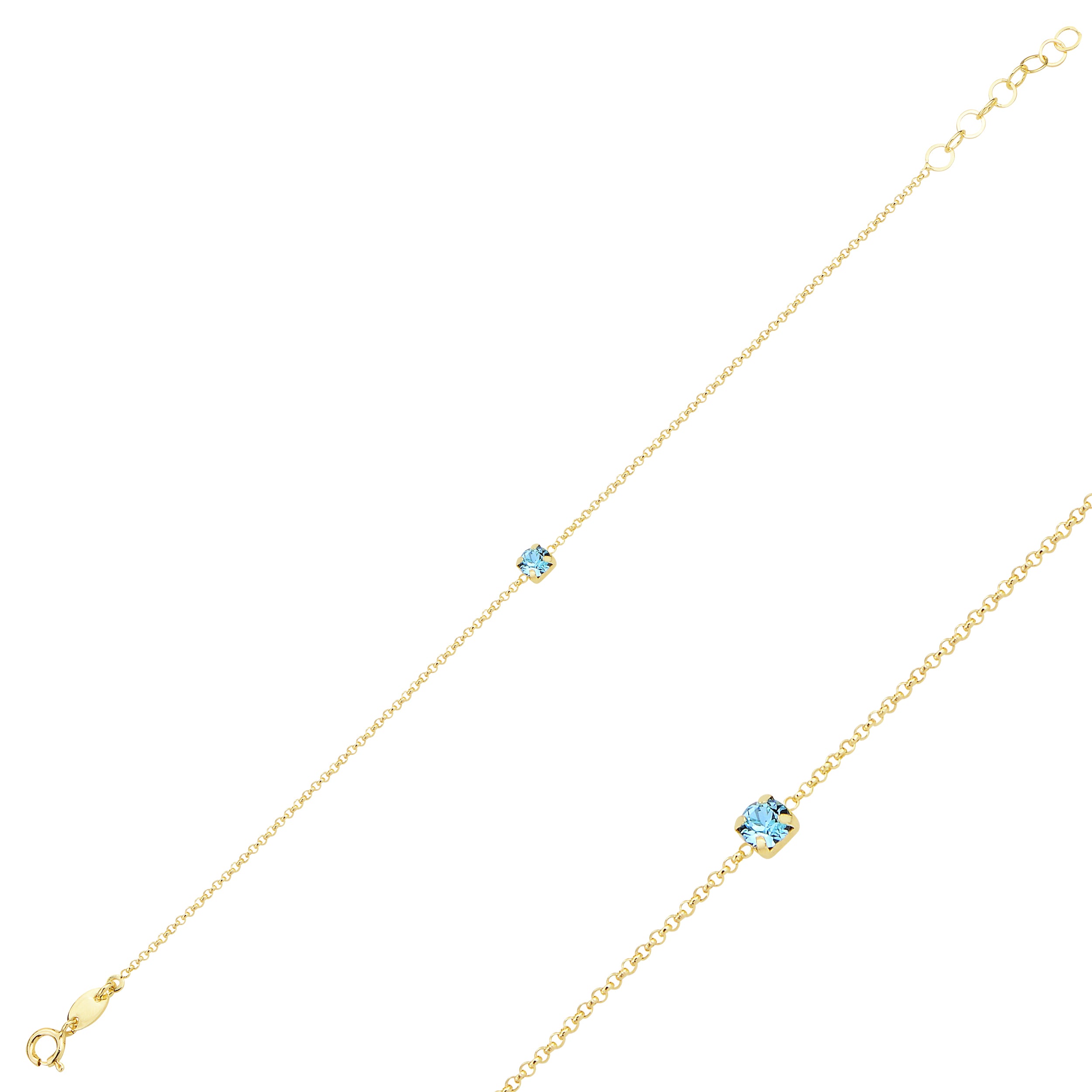 Pulsera Mini Solitario Vulcano