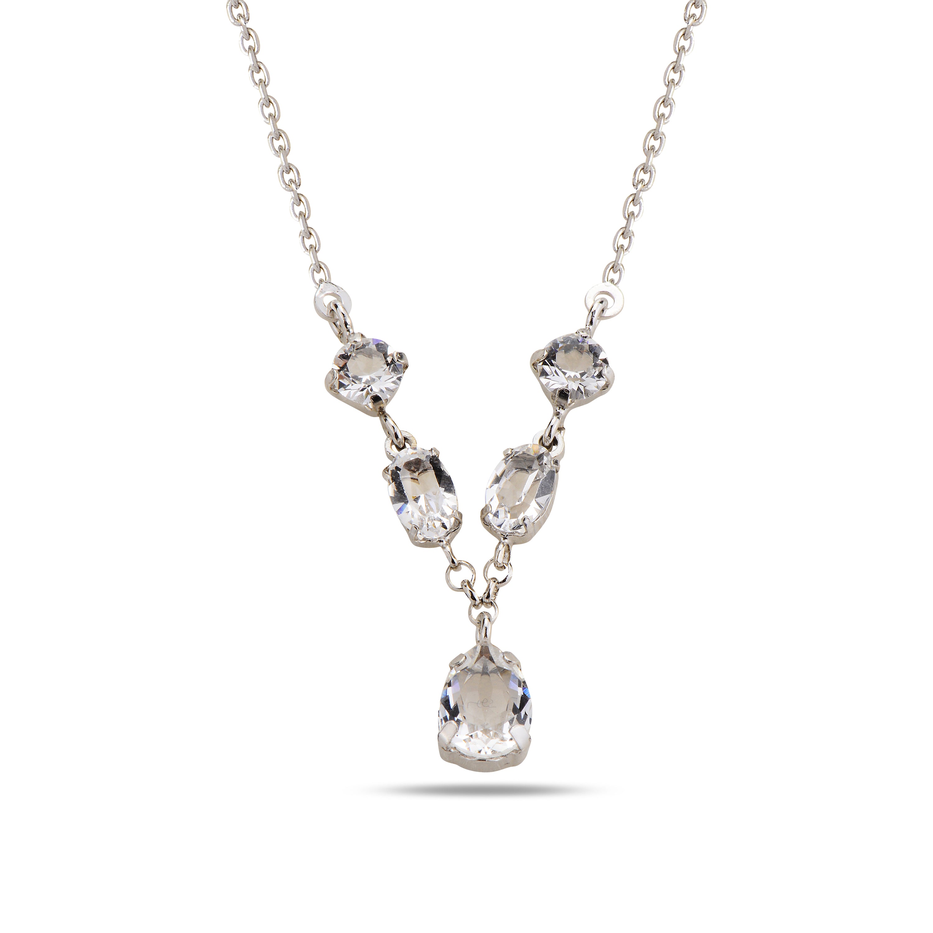 Collar Radiant Drop Blanco