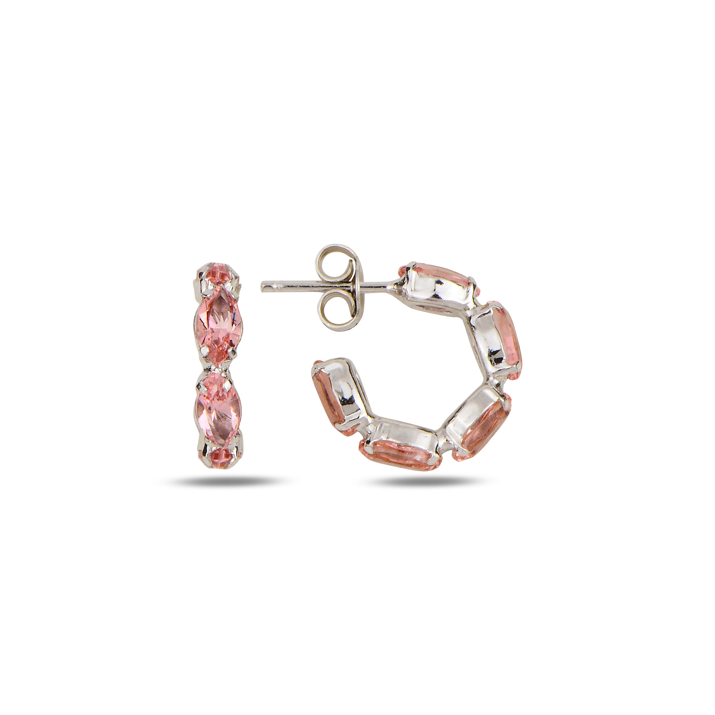 Aros Neptuno Hoop Rosado