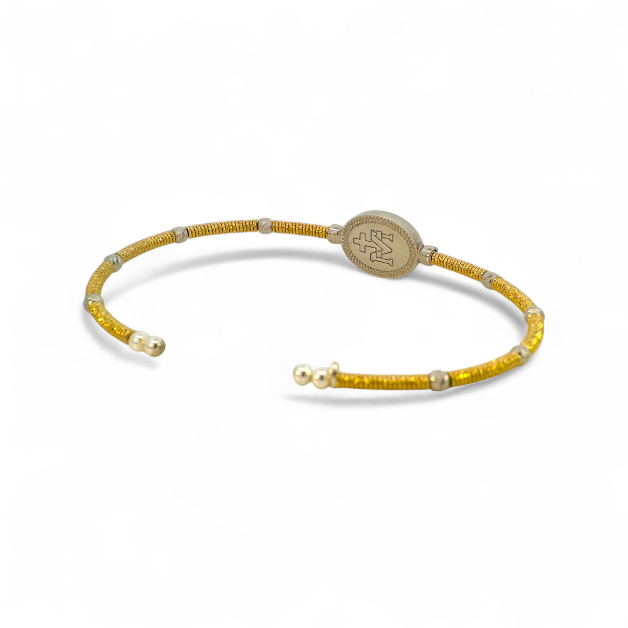 Esclava bañada en oro con Virgen de los Rayos