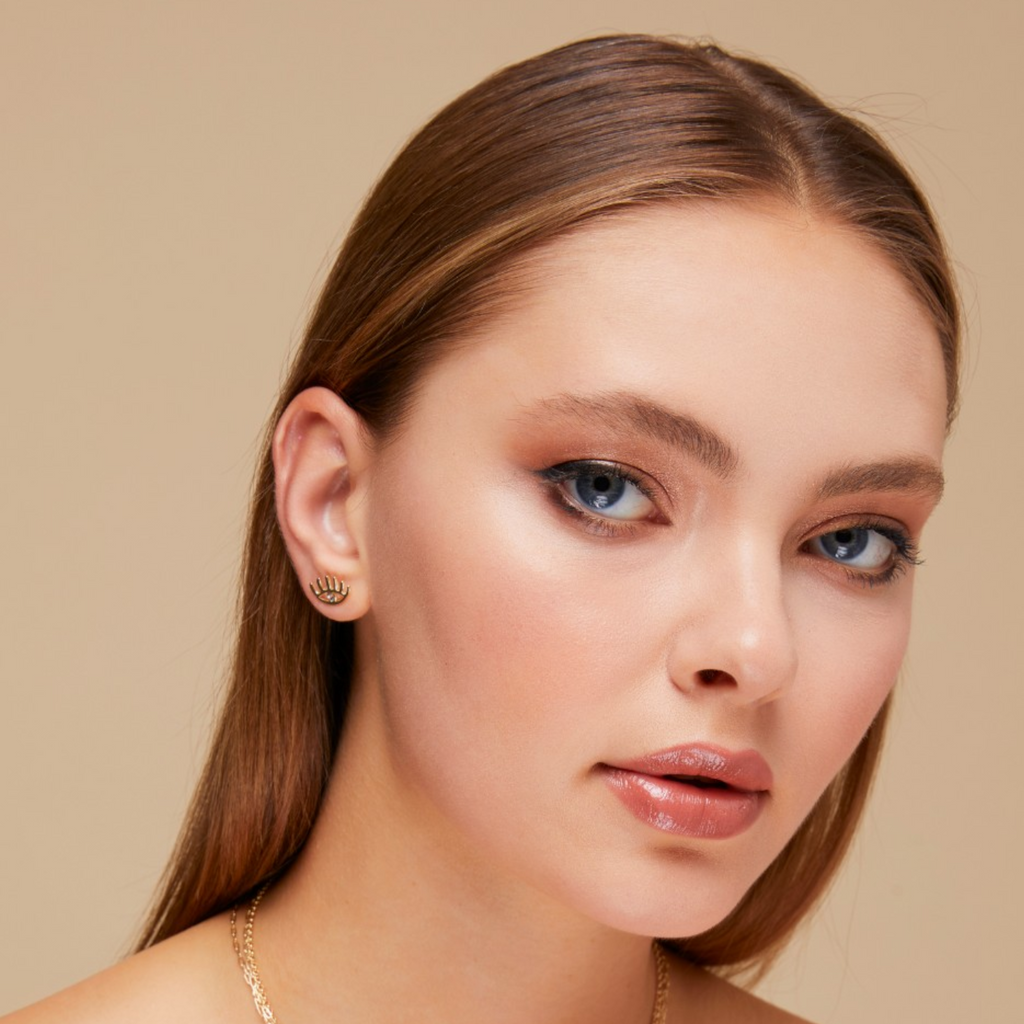 Aros Ojo Protector Gold