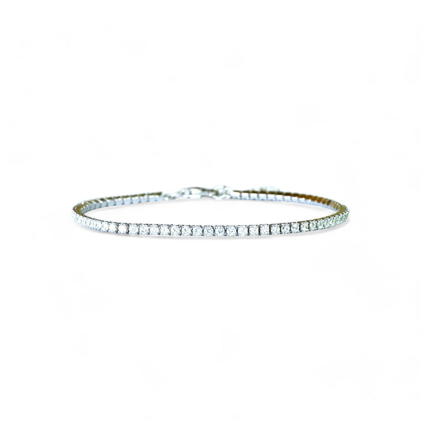 Pulsera tennis de plata 925 con circones