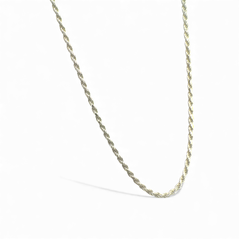 Cadena Plata Tourbillion 40 cm