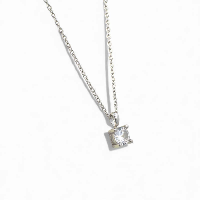 Collar punto de luz circón grifa 5 mm