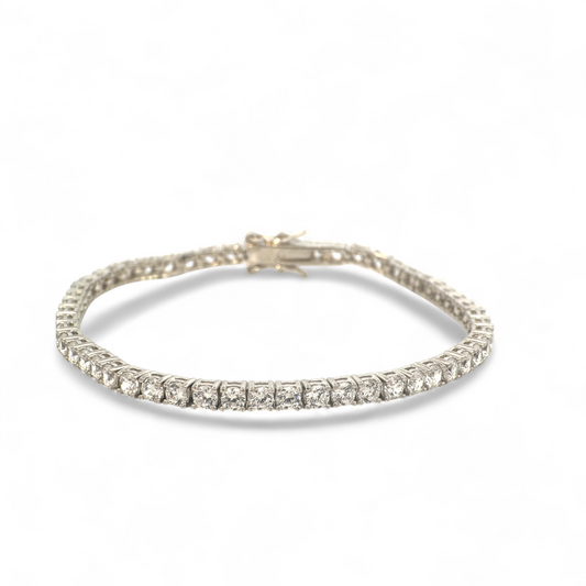 Pulsera Circones redondos en grifa 3mm