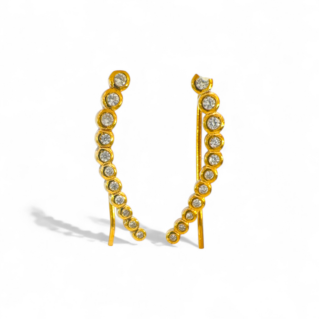 Aros trepadores circón bisel