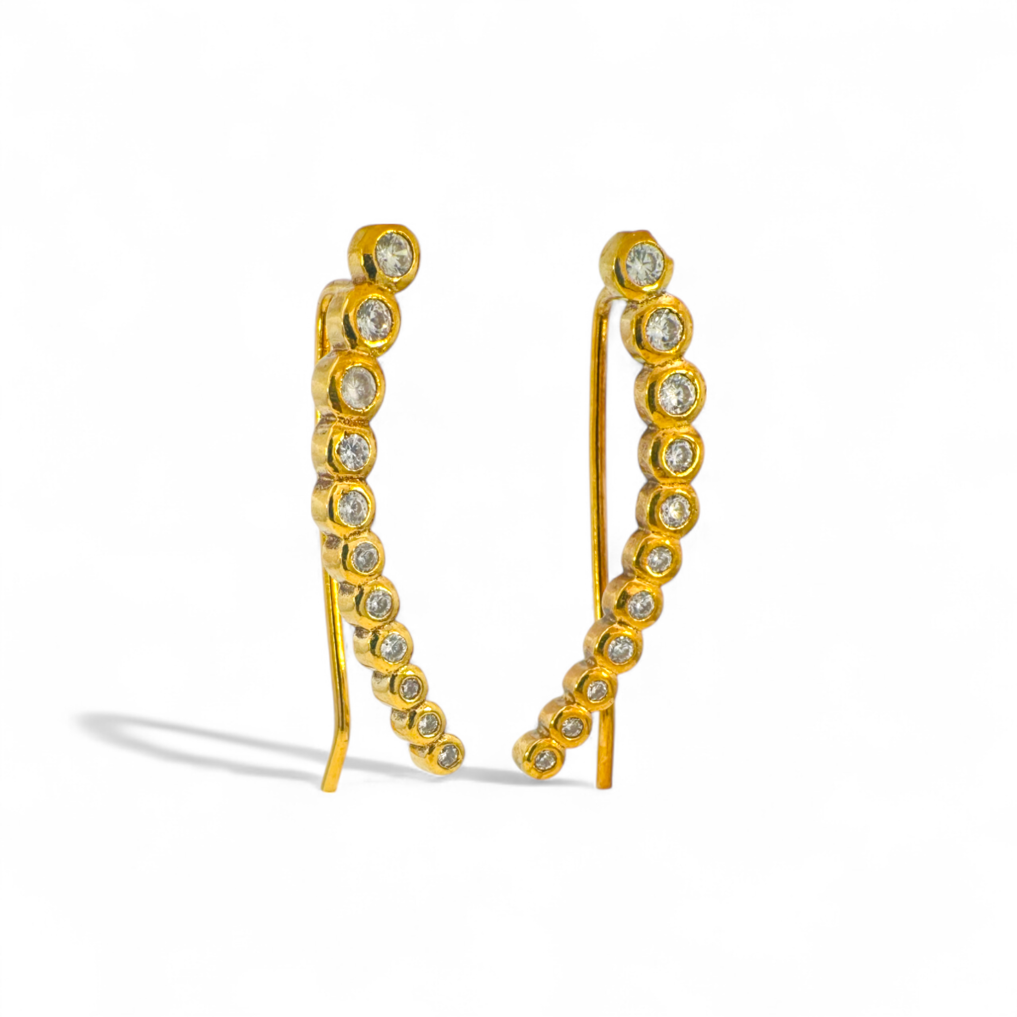 Aros trepadores circón bisel