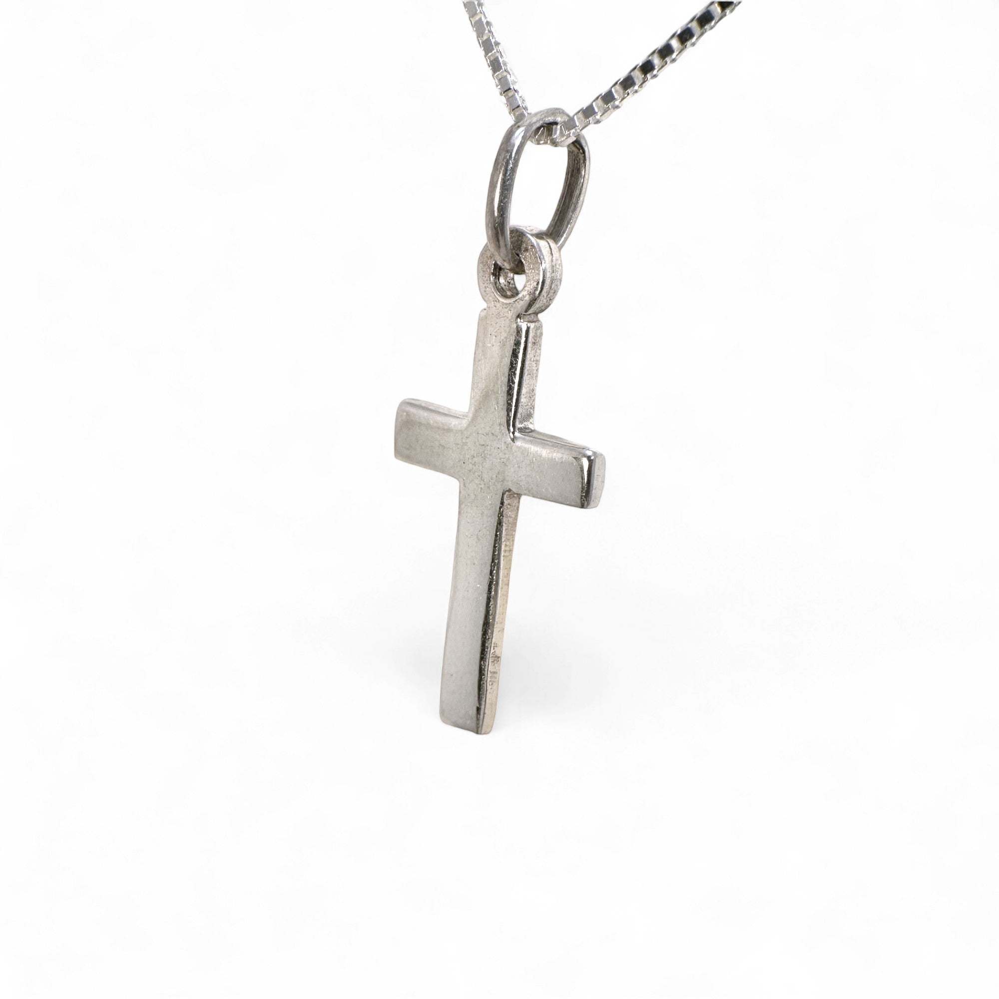 Cruz de Plata 925 (12x20mm) Personalizable