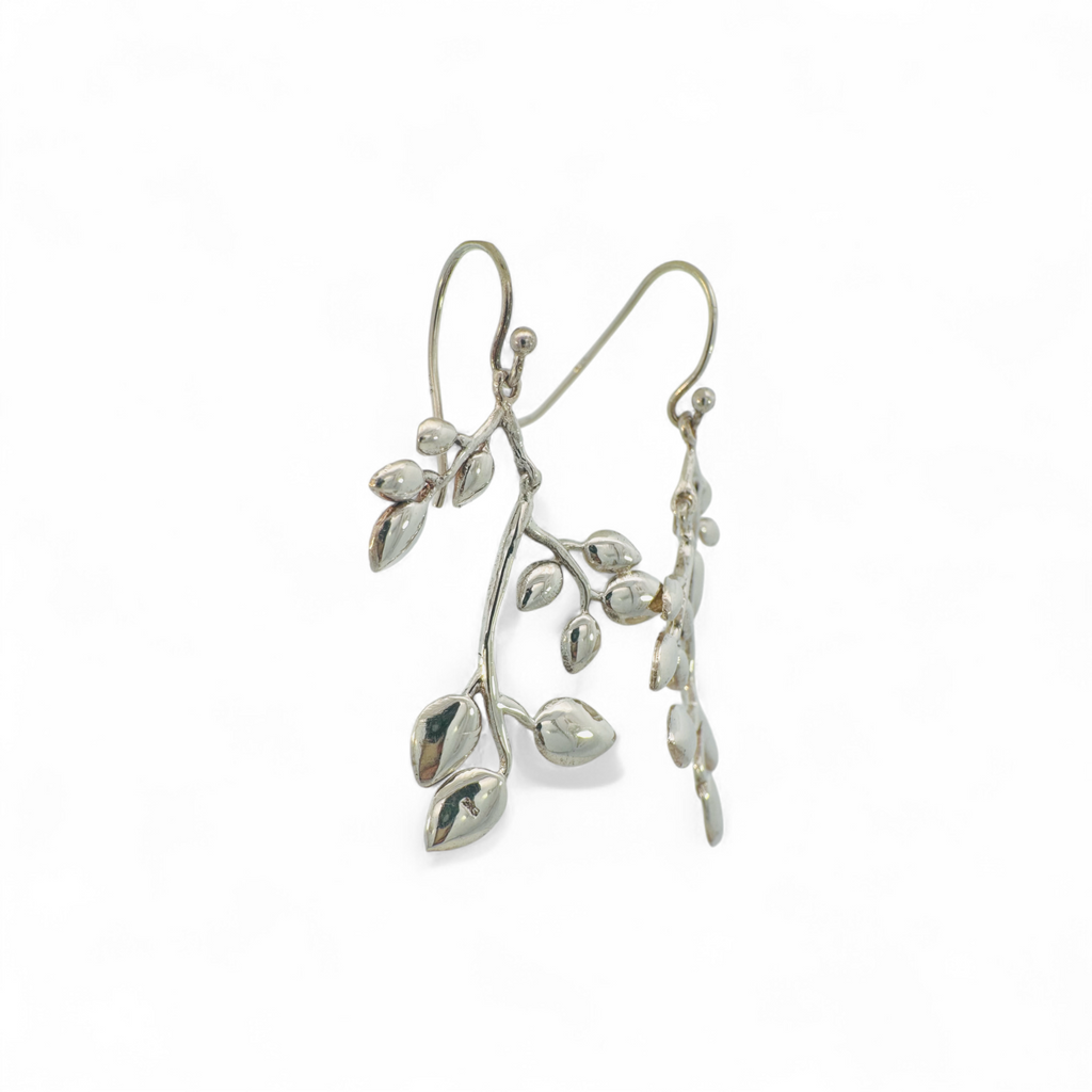 Aros colgantes ramitas