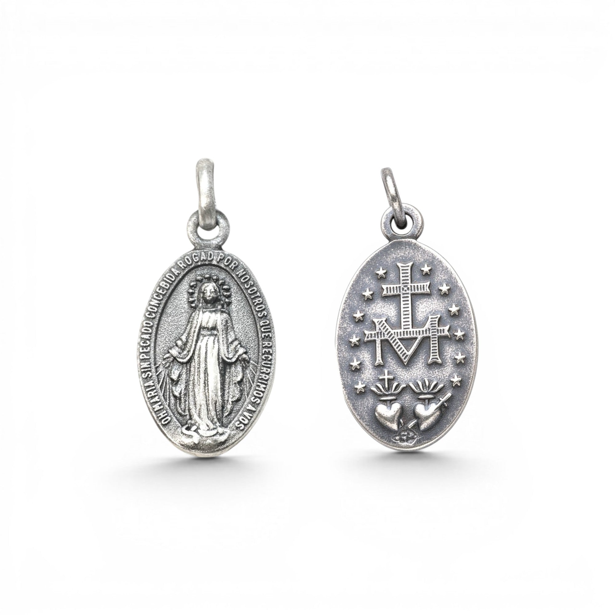 Medalla de Plata Virgen de los Rayos (10x16 mm)
