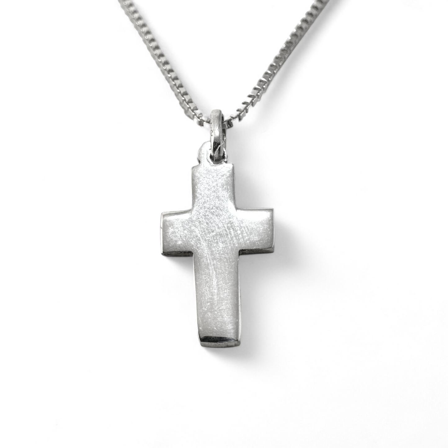 Cruz de Plata 925 (12x20 mm) Personalizable