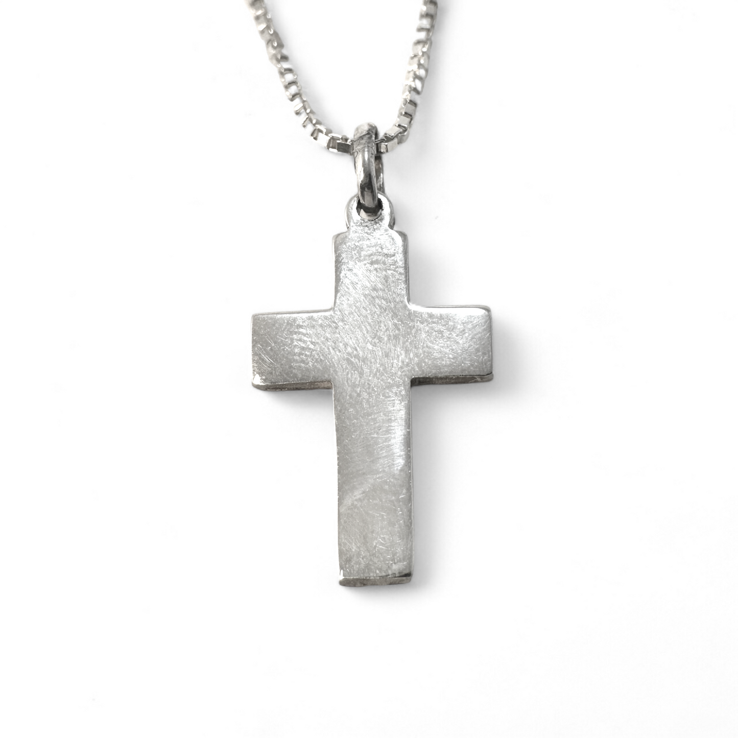 Cruz de Plata 925 (15x22 mm) Personalizable