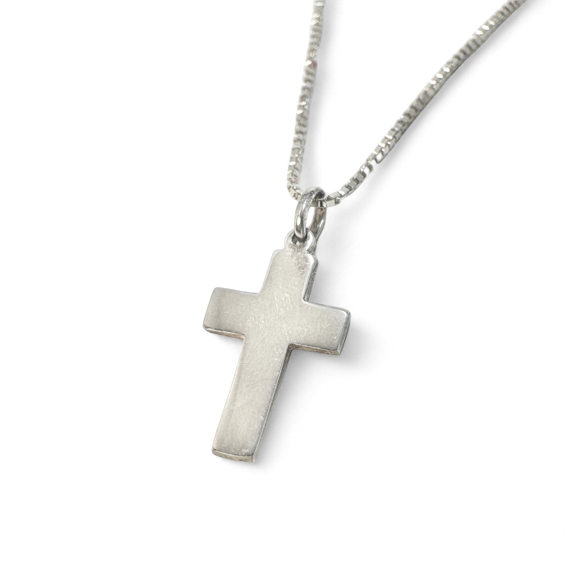 Cruz de Plata 925 (15x22 mm) Personalizable