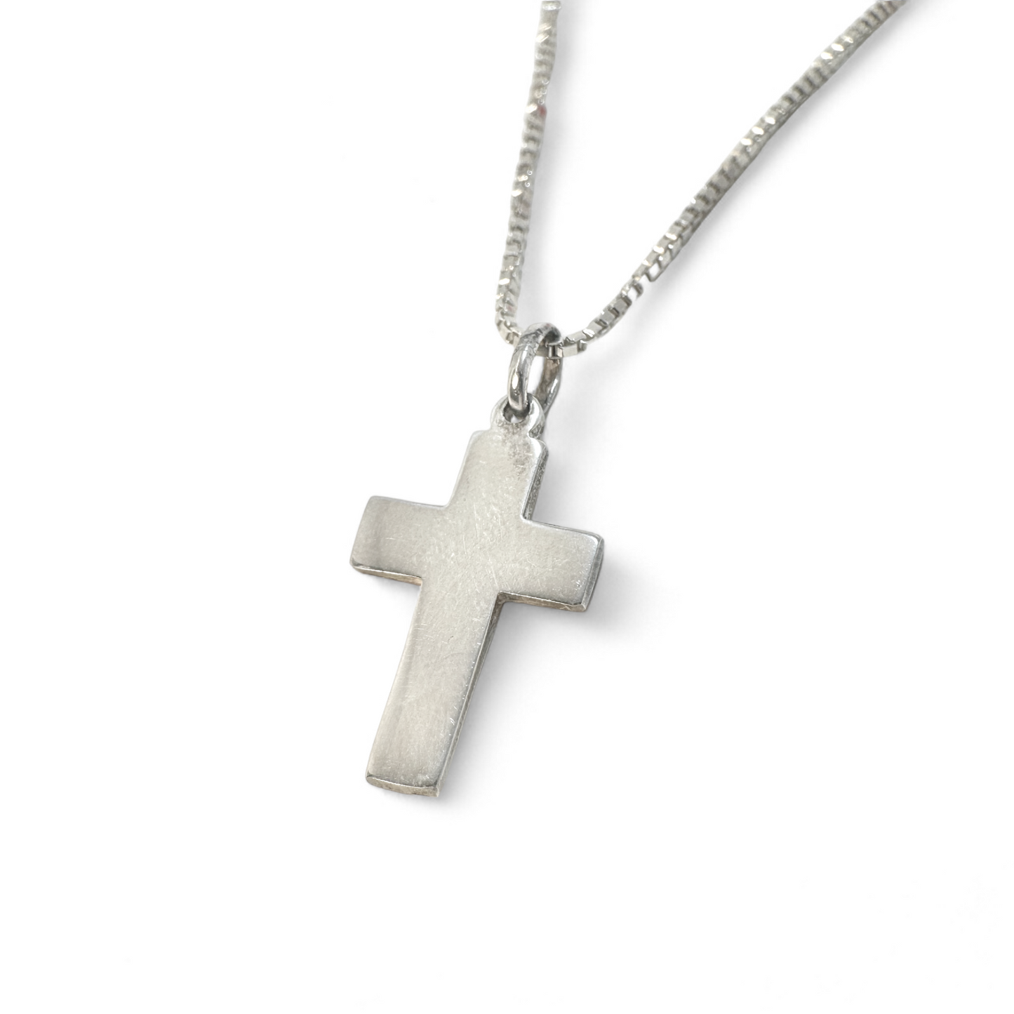 Cruz de Plata 925 (15x22 mm) Personalizable