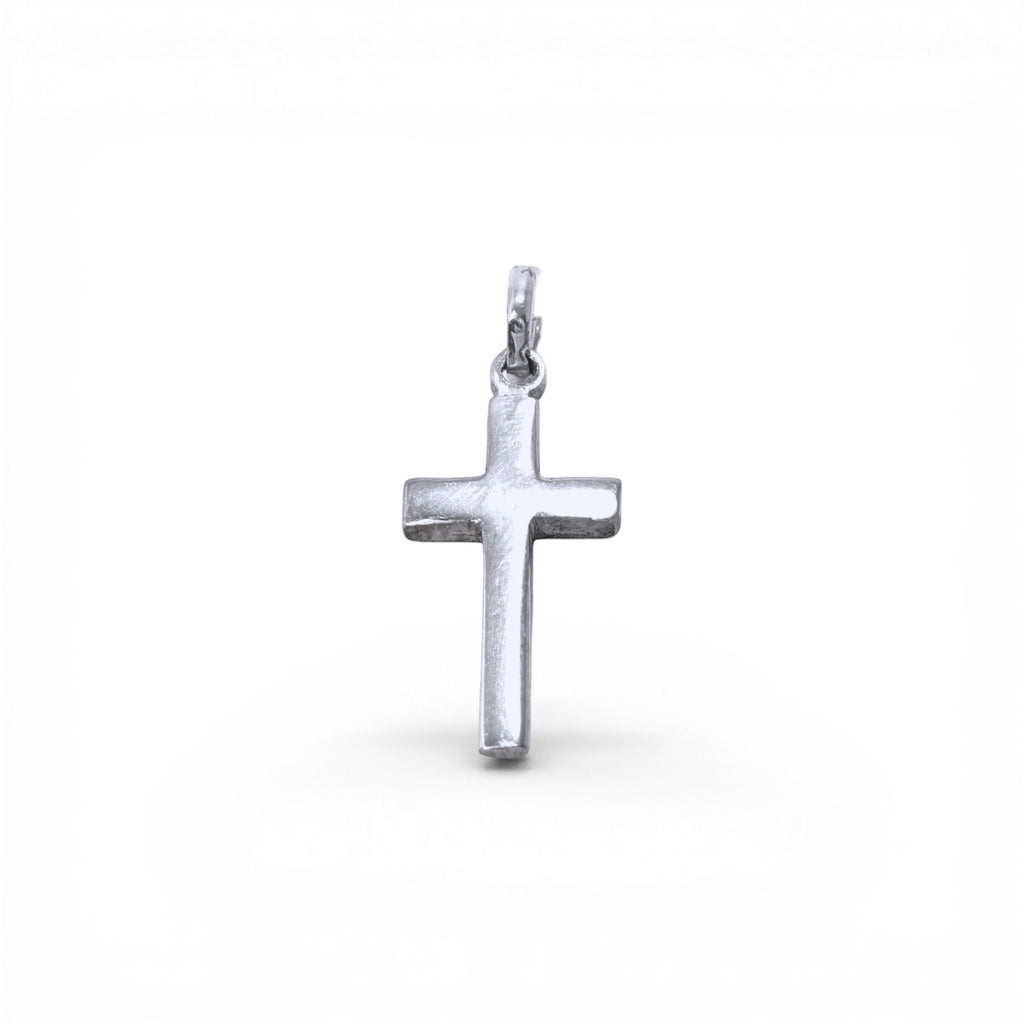 Cruz de Plata 925 (9x17 mm) Personalizable