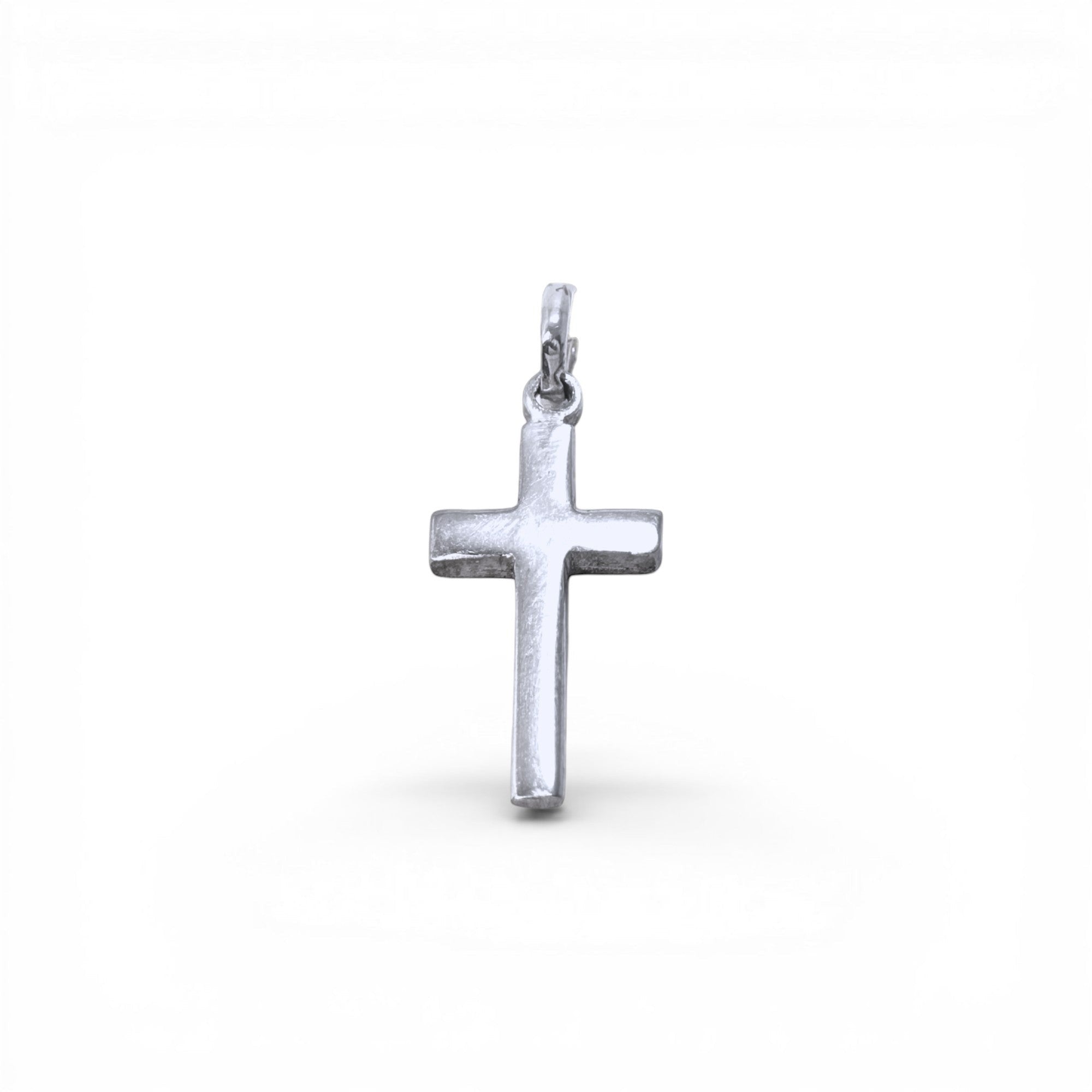 Cruz de Plata 925 (9x17 mm) Personalizable