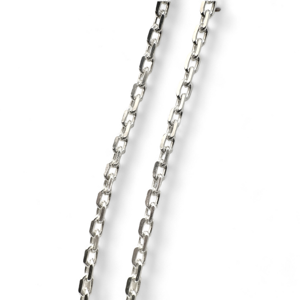 Cadena Eslabones de Plata 925
