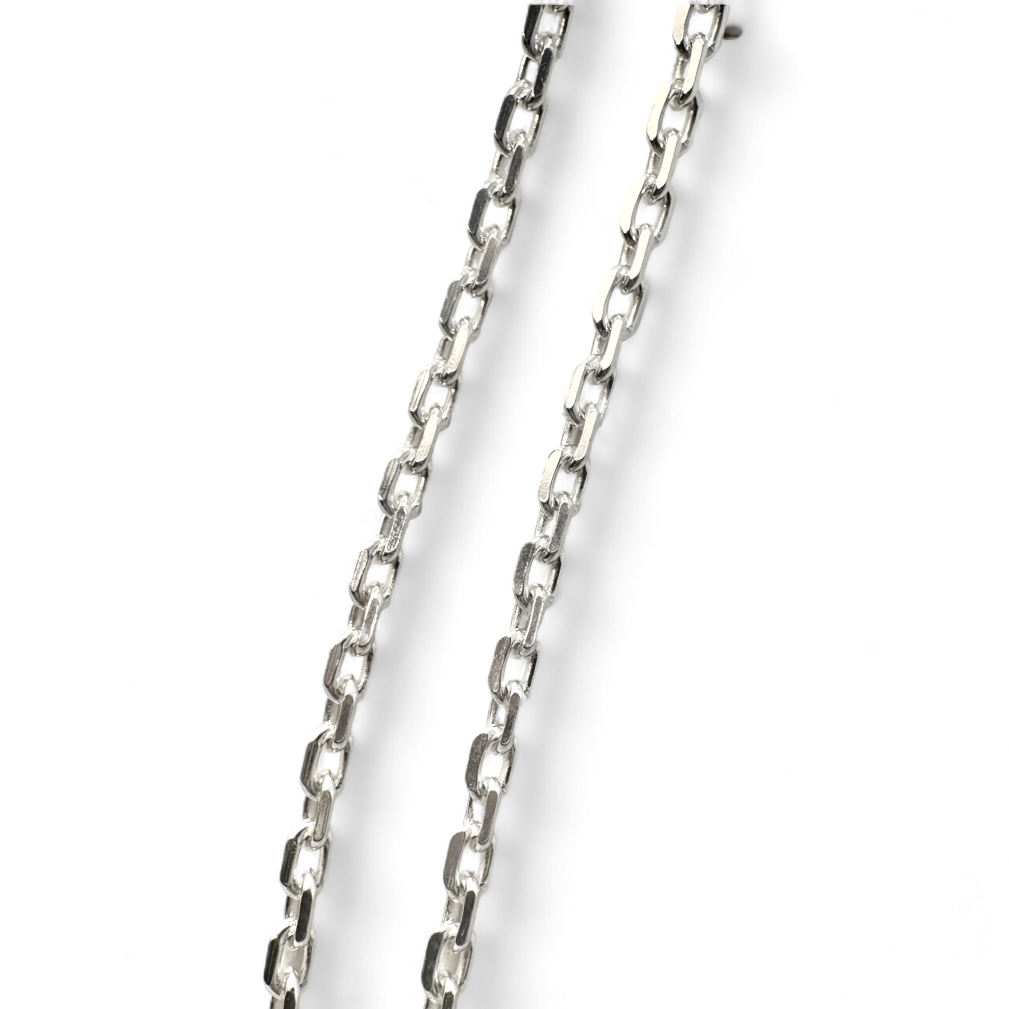 Cadena Eslabones de Plata 925