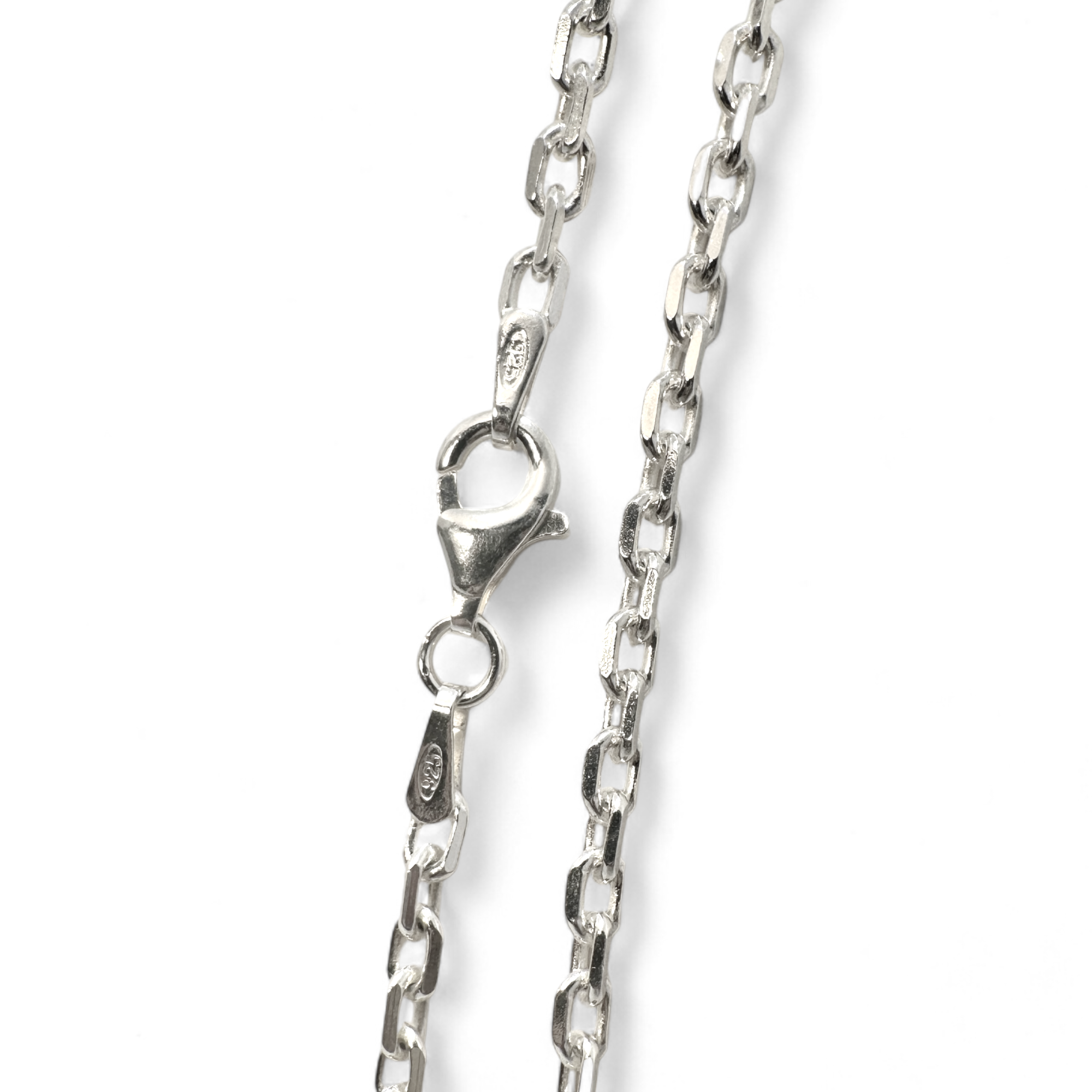 Cadena Eslabones de Plata 925