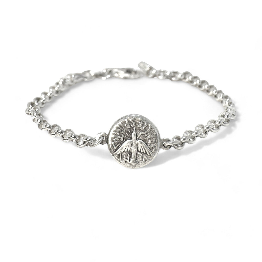 Pulsera de Plata 925 con Medalla Espíritu Santo