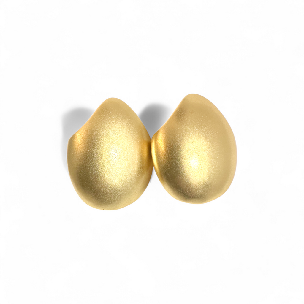 Aros gota torcidos mate