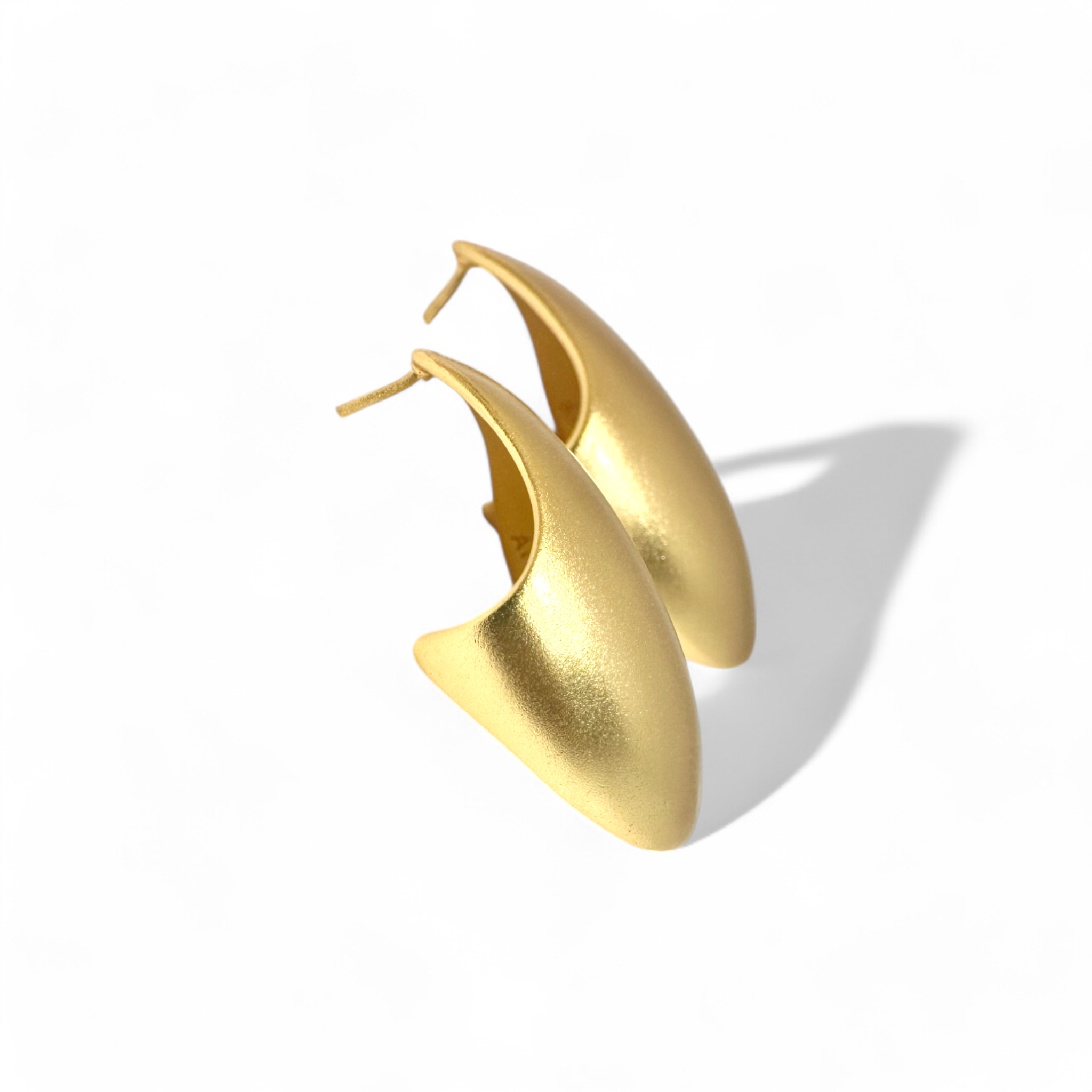 Aros gota torcidos mate