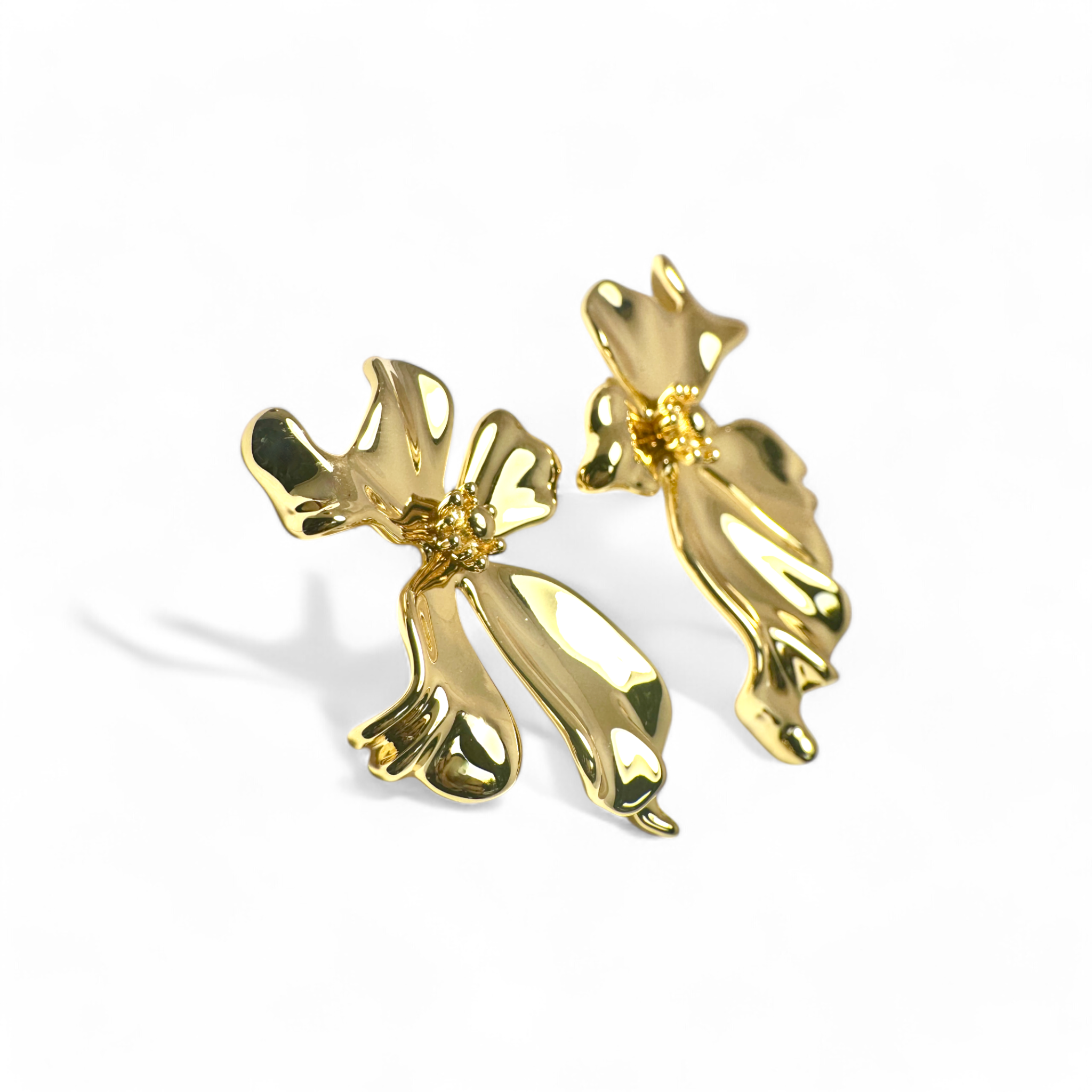 Aros Orquídea Dorada